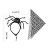 Halloween Pet Costume Dog Cats Neckerchief Cobweb Collar Scarf Pet Birthday Supply Dog Bandana Soft Triangular