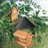 Squirrel Flapper Professional Galvanized Steel Prevents Stealing Squirrel Baffle for Bird Feeder