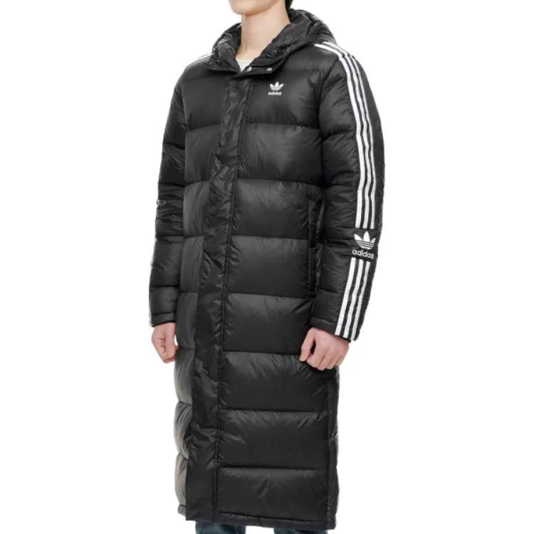 Adidas Originals LONG DOWN JACKET Down Jacket Winter Men's Black (Unisex) Down Jackets FL0007