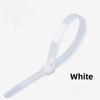 100 PCS Durable Self-locking Zip Ties Multi Purpose Car Instrument Zip Ties  for Auto Repairing