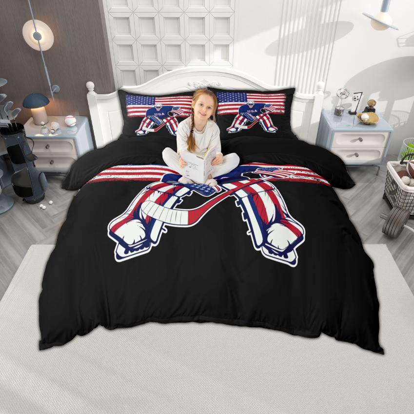 

Comforter Homewish Football City Rugby Theme Bedding Set American Football Set Comforter (quilt)-EU Single(135*200cm)3pcs
