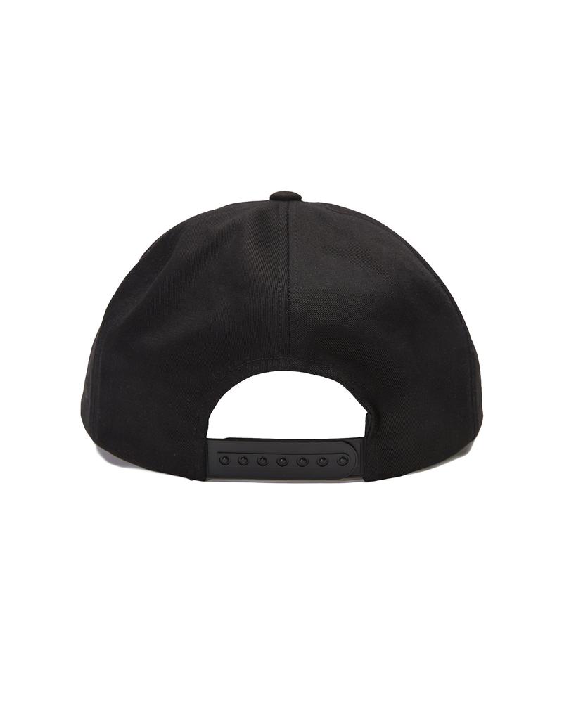 PUNCH DRUNK PARTIES Crest Logo 5 Pannel Cap (Black)
