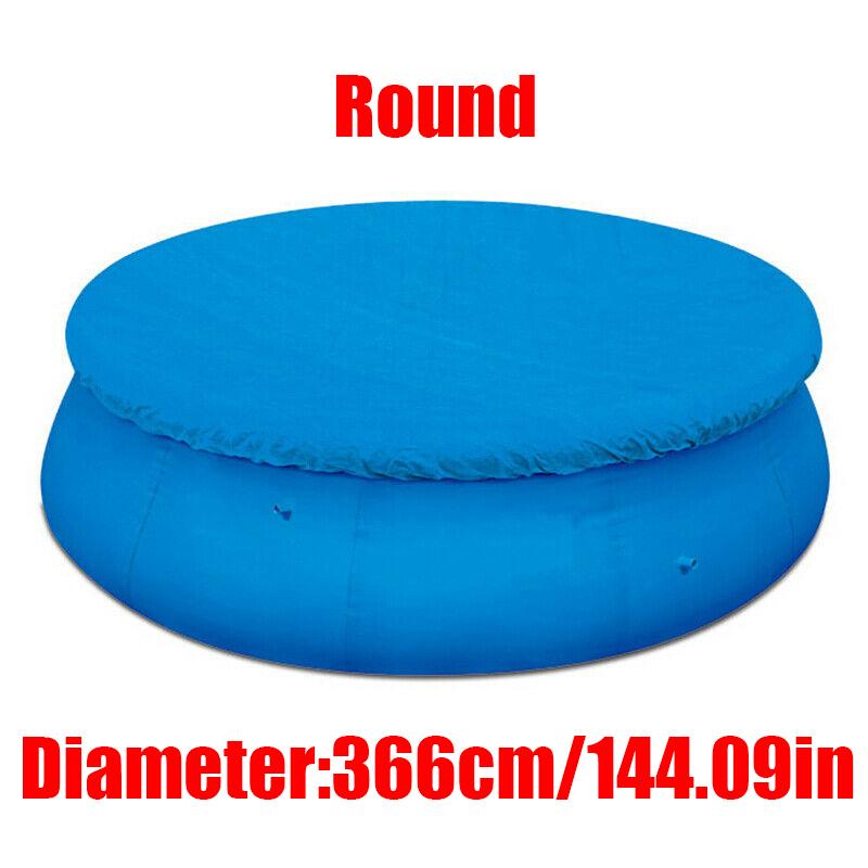 6812ft Garden Outdoor Family Pools Swimming Pool Round Frame Cover Rectangle