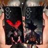 Schwarze Weiche Handyhülle für Samsung Galaxy S20 S23 Ultra S24 Plus S21 FE S25 Edge Dragon Ball Goten Goku