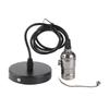 E26 Vintage Pendant Light Holder with Pull Chain Switch Lamp Base Ceiling Mounted