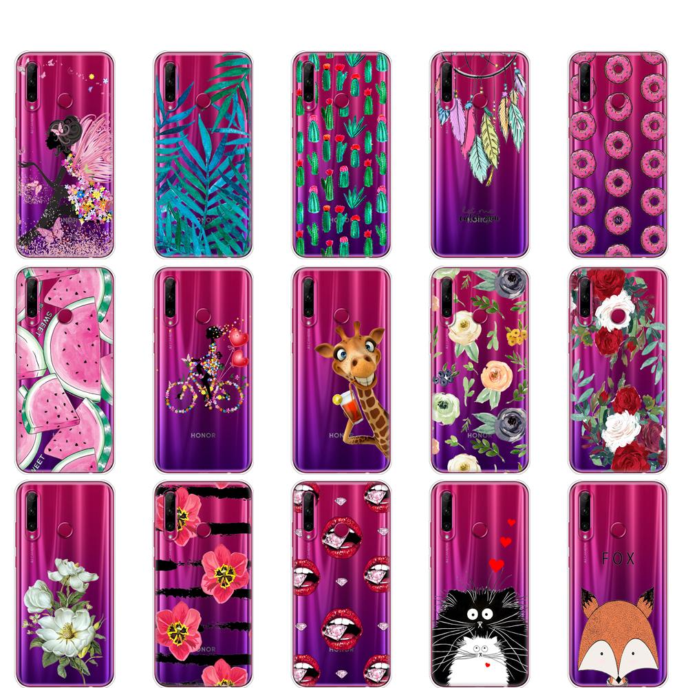 Für Honor 20e Hülle Silikon Rückseite Handyhülle Für huawei Honor 20E Weiche Hülle 6,21 Zoll coque fundas etui bumper