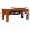 VidaXL Coffee Table 90x50x40 Cm Solid Acacia Wood, Side Table, Living Room Table, Accent Table, End Table, Table 4016486