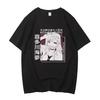My Dress-Up Darling Marin Kitagawa Graphic T-shirt Vintage Washed Cosplay Anime Unisex Oversized Crew Neck Cotton Short Tee Tops