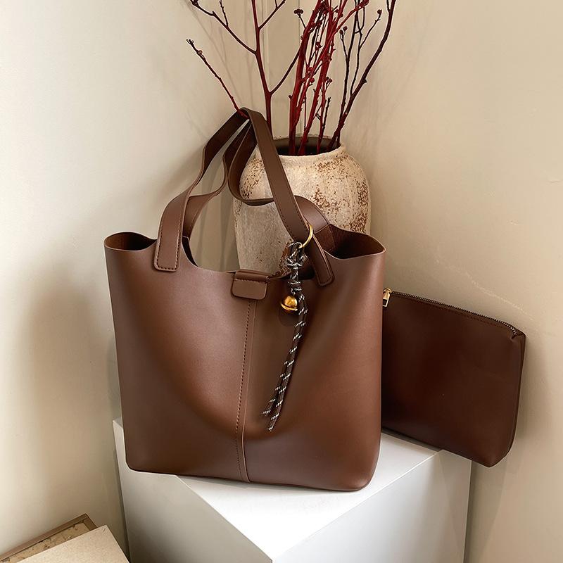 

Модная ретро-сумка большой вместимости с высококачественной текстурой, дизайнерская сумка для матери и ребенка, сумка на одно плечо