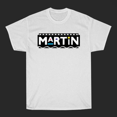 Martin 90's TV Show Men's White Size S-3XL