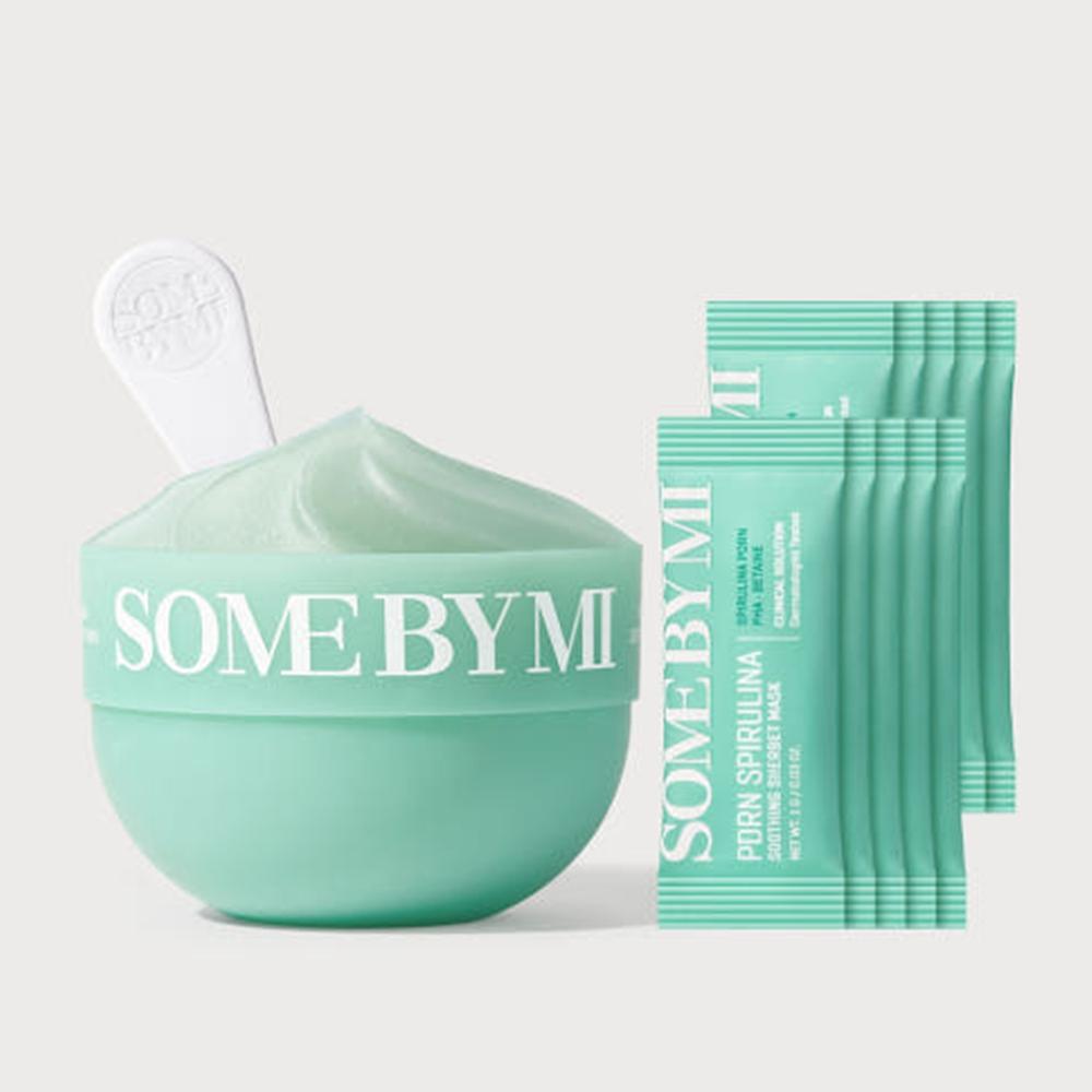 

SOMEBYMI PDRN Спирулина Успокаивающая Шербет-маска 1г×10шт