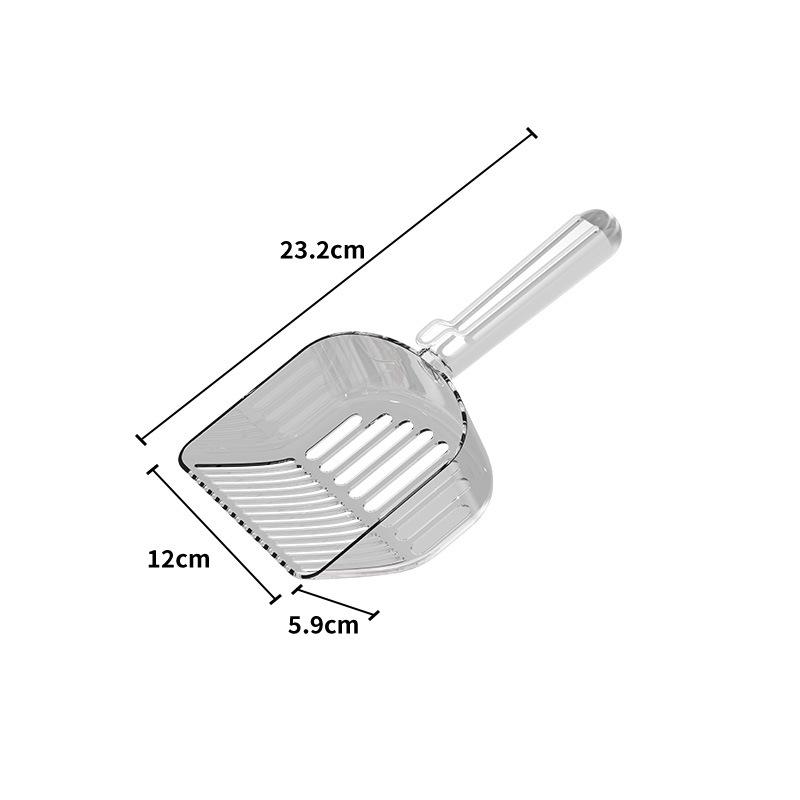 

Совок для кошачьего туалета Пластиковая лопата для кошачьего туалета с основанием Самоочищающаяся лопата для кошачьего туалета Инструменты для чистки кошачьего туалета Товары для кошек белый