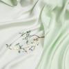 Zhenjinlou Women's Hand-Embroidered Mulberry Silk Scarf & Shawl