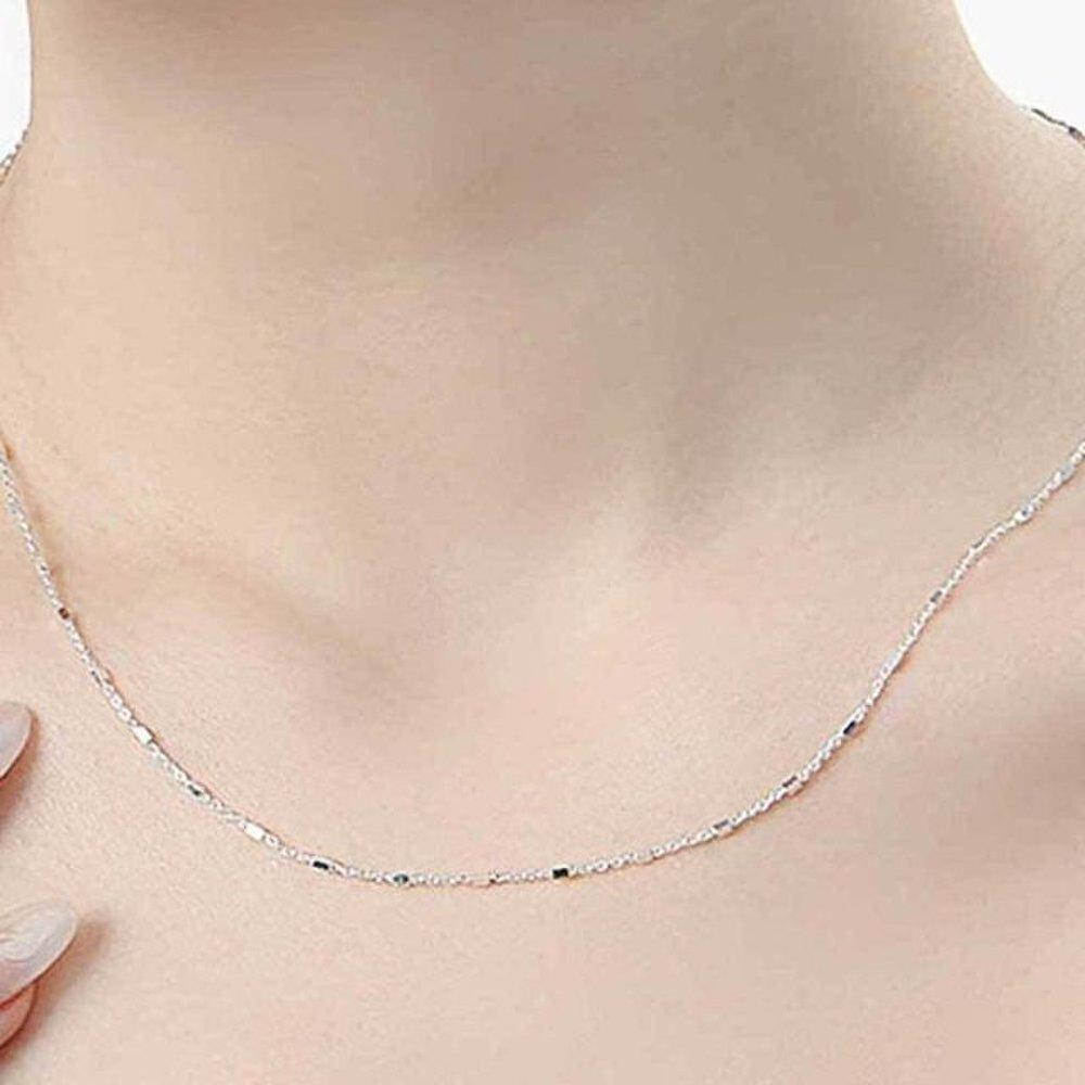 Girlfriend Birthday Gift Silver Accessories 92.5 Silver Women (Wfgwbss)