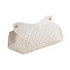Faux Leather Tissue Box Cover, Elegant Rectangular Napkin Holder for Nightstand, Dresser, Home