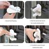 Childproof & Pet-Proof Multifunctional Door Safety Lock for Bedrooms and Rental Properties