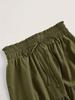 European Fashion Knot Waist Pleated Skirt