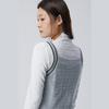 Benetong Crochet Contrast Line Knit Vest_Bakve1611Gr