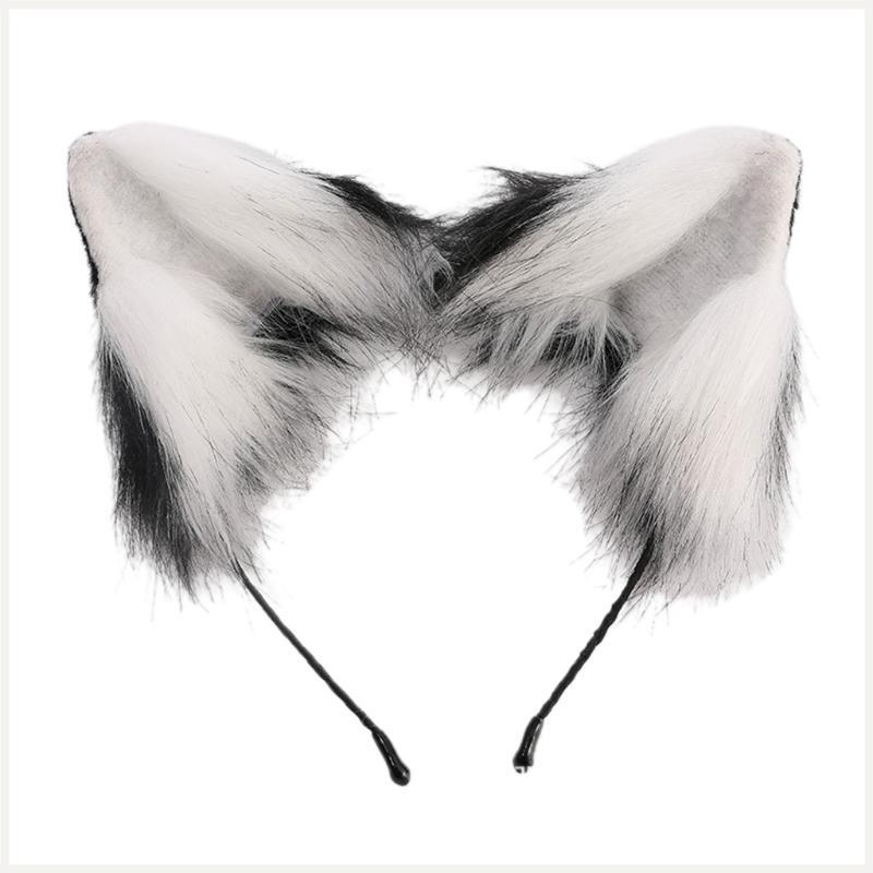 Furry for Cat Animal Ears Headband Furry Cosplay Animal Lilota Headwear Hair
