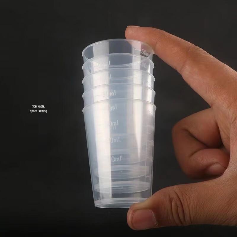100ml PP Plastic Measuring Cup (10 Pack)