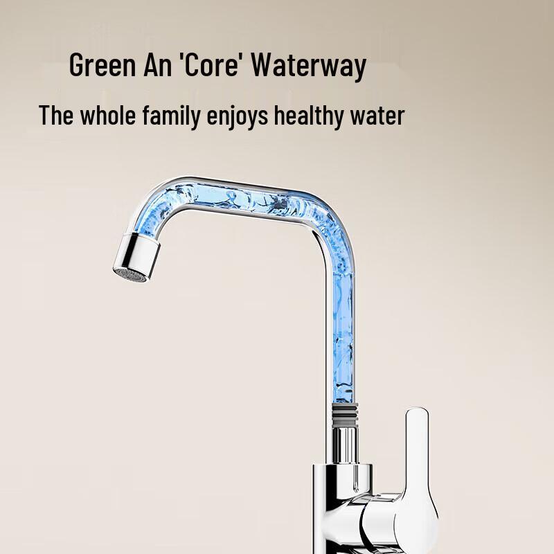 Jomoo Swivel Hot & Cold Kitchen Sink Faucet