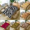 Zebra Leopard Muster Tischdecke Bauernhof Tiere Dschungel Thema Geburtstagsparty Babyparty Wasserdichte Tischabdeckung Heimdekoration