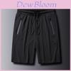 Ice Silk Short Pants For Men Summer Breathable Quick Dry Athletic Wear For Teens