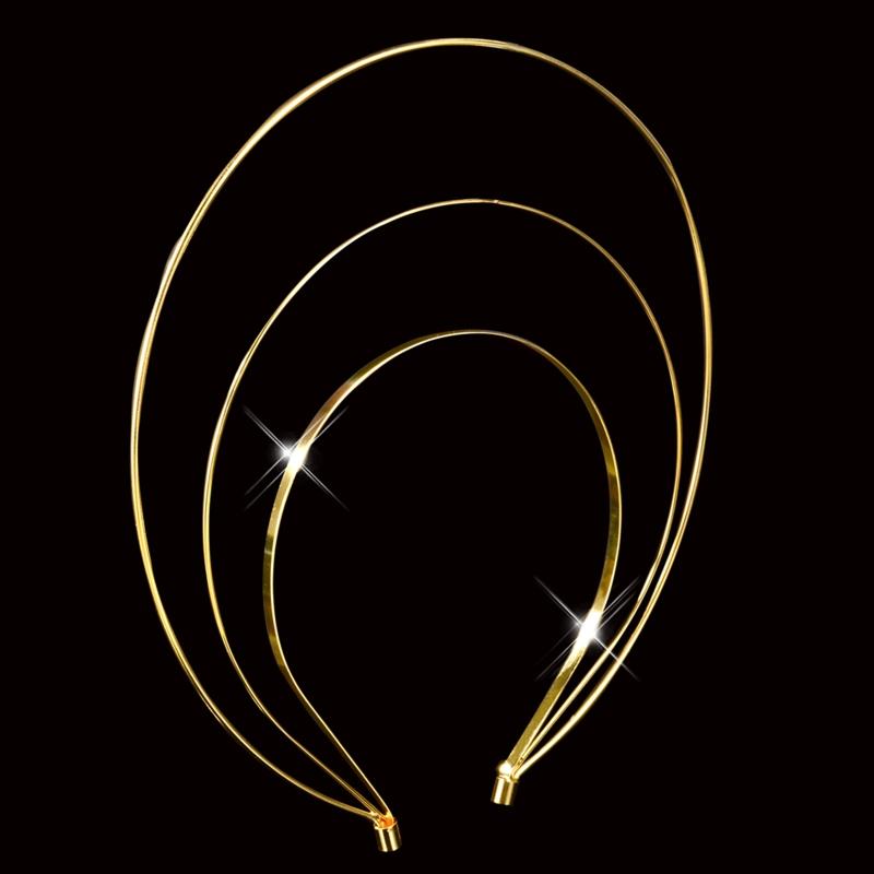 Accessori Semplici Dolci per Capelli Donna Studenti Fascia per Lavare il Viso Fasce a Corona Cerchio per Capelli a Base a Tre Strati Fai da Te