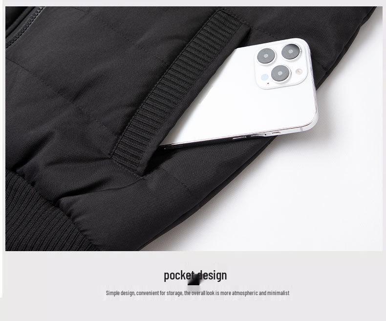 Men's Fleece-Lined Windproof Waterproof Plus Size Stand-Up Collar Sleeveless Jacket for Middle-Aged and Elderly Warm Heart Protection