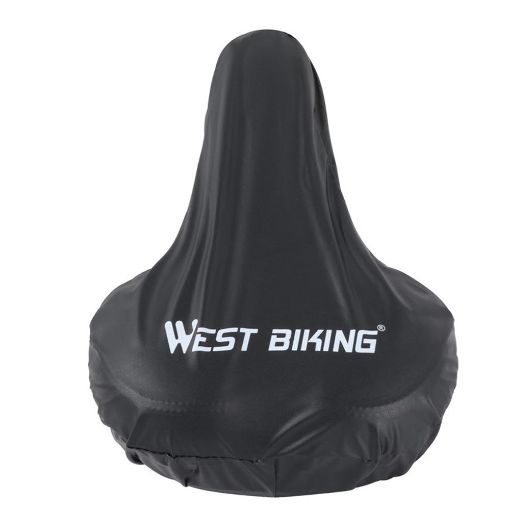 WEST BIKING Bicycle Seats Rain Cover Bike Saddle Cover Waterproof Cushion Cover Bike Accessories