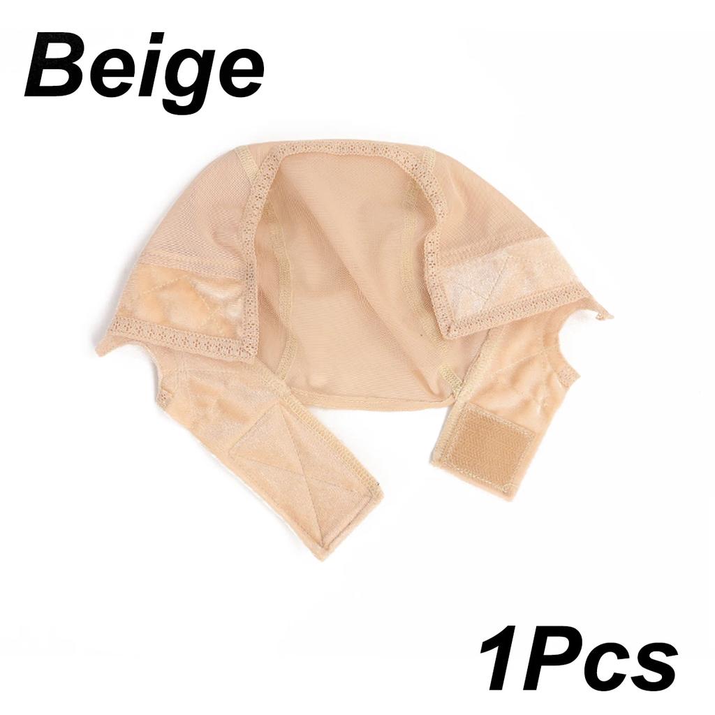 Female Headband Wig Cap Hd Lace Wig Cap For Wig Making U Part Wig Caps With Adjustable Velvet Wig Grip To Wear Wig Nude Hair Net