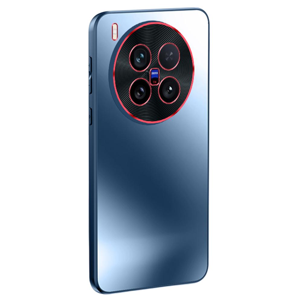 For vivo X200 Ultra 5G Phone Case Dual-Color Lens Design AG Skin-Feel Matte Back Cover