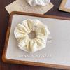 Soft Knitted Collection Autumn Winter Sweet Scrunchie Polka Dot Floral
