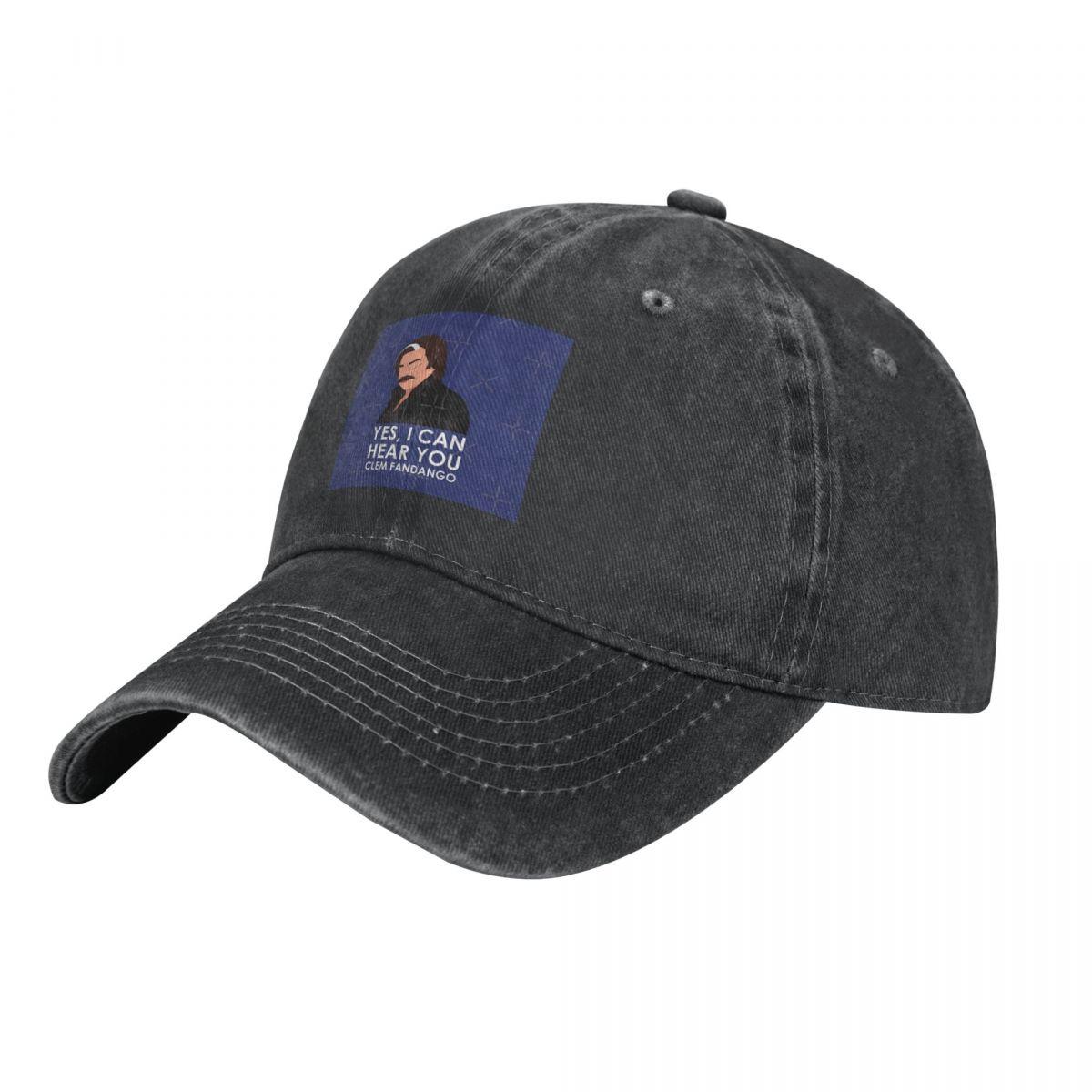 

Yes I Can Hear You Clem Fandango Baseball Caps Sunshade Outdoor Cap Quantity:1