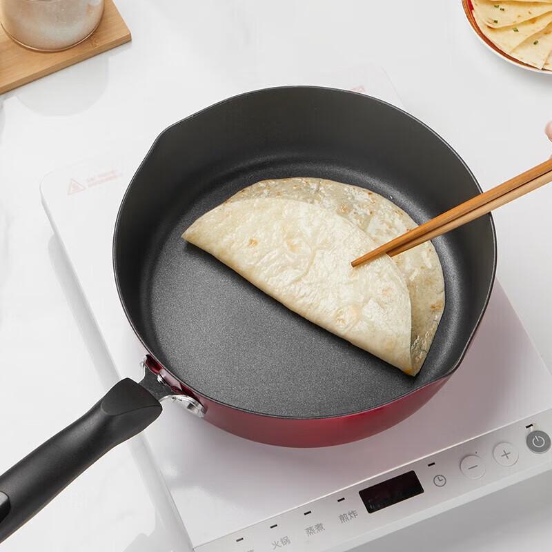 Chui Da Huang Titanium Non-Stick Deep Fry Pan with Lid