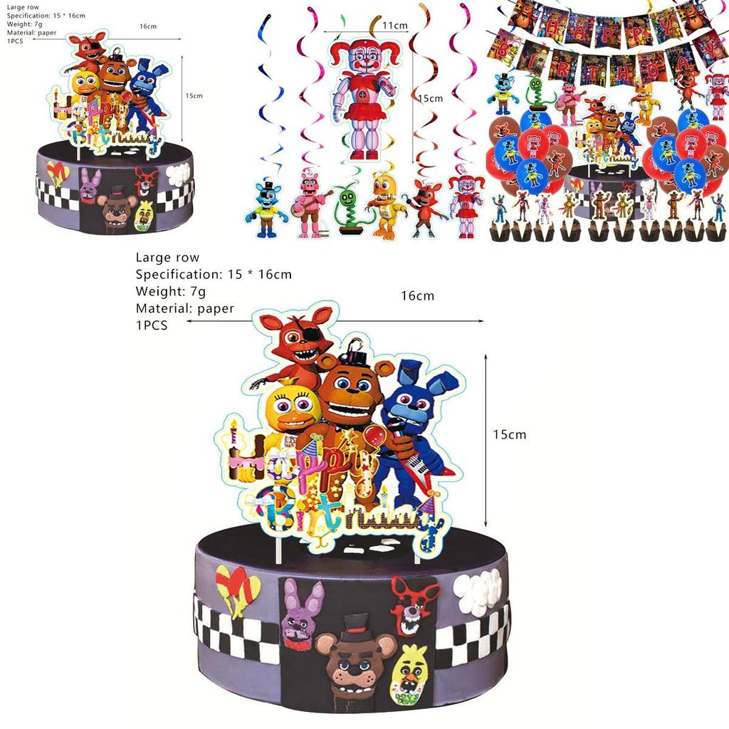 Festive Five Nights At Freddy's Party Supplies For Unforgettable Birthday Celebrations