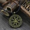 Severská mytologie Viking Odin Logo Runavin Přívěsek Náhrdelník pro Muže
