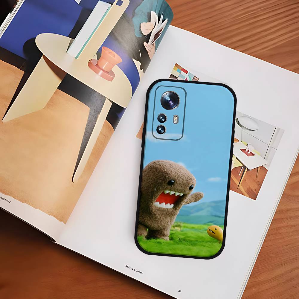Cute D-Domo Kun-s Phone Case For Xiaomi Redmi 13 12 13 12C 14C Redmi Note 14 13 12 Pro Plus 12S 11S 11 10S Soft Cover