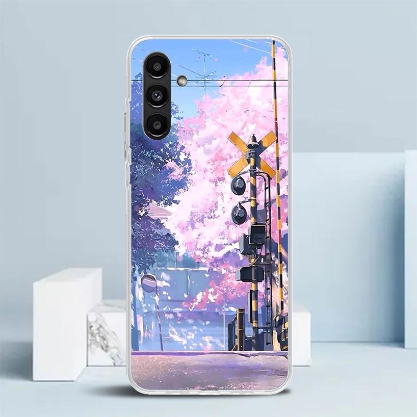 Anime Aesthetic Scenery Cover for Samsung Galaxy A17 A37 A57 A16 A26 A36 A56 A15 A14 A55 Phone Case A13 A53 A25 A35 A24 A34 A23