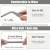 Upgraded Soft Glasses Ear Pads, Non-Slip Knitted Glasses Clips, Comfortable Glasses Sleeves, Glasses Ear Pads And Non-Slip Rear Glasses Clips