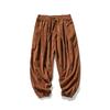 Corduroy Men's Harem Pants Fashion Men Jogging Sweatpants Cotton Casual Trousers Streetwear Ankle-Length Pants