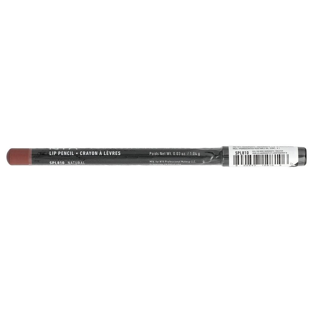 NYX Professional Makeup, Slim Lip Pencil, 810 Natural, 1.04 g (0.03 oz)