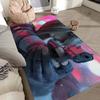 Game Leon Resident Evil Hallway Carpet Washable Non-Slip Living Room Sofa Chairs Area Mat Kitchen Doormat Area Rug