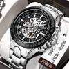 Winner Style Men'S Fashion Casual Skeleton Automatic Mechanical Watch