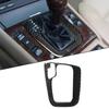 Luxurious Black Carbon Fiber Gear Shift Panel Trim for 3 Series E46