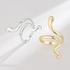 18K Gold Plated Snake Ring - Women's Chic Animal Design Jewelry
