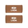 AVY1 2Pcs Car Anti Slip Pull Glove Car Interior Leather Handle Protector Cover For Lada Priora Niva 2107 Largus 2106 Granta Kalina