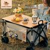 Camel Camping Cart Folding Tabletop