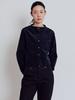Piiipi [3Rd Reorder] Corduroy Boeing Shirt_Navy (2 Colors)