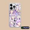 Anime Najimi Osana Mobile Phone Case for iPhone 17 16 15 14 13 12 11 Air Pro Max Plus Magsafe Silver Plating Colorful Cover